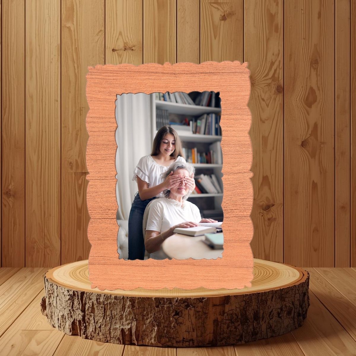 Ahşap 10x15 Fotoğraf Çerçevesi 2