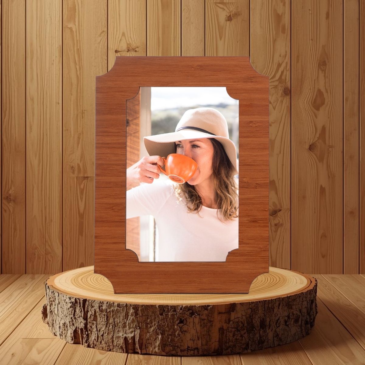 Ahşap 10x15 Fotoğraf Çerçevesi 4