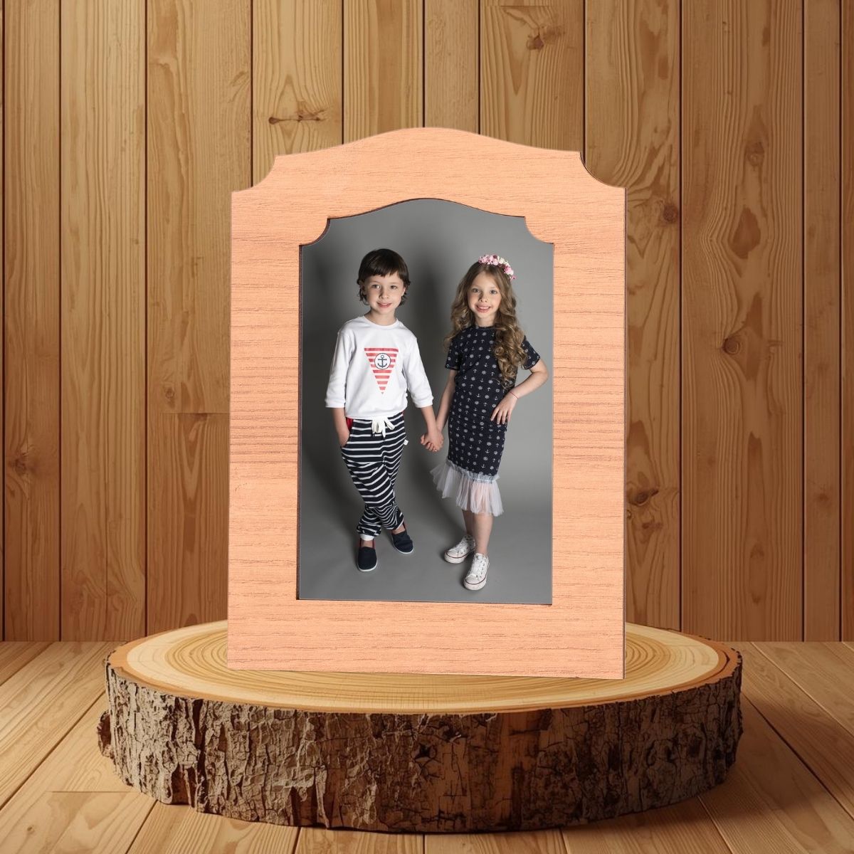 Ahşap 10x15 Fotoğraf Çerçevesi 4