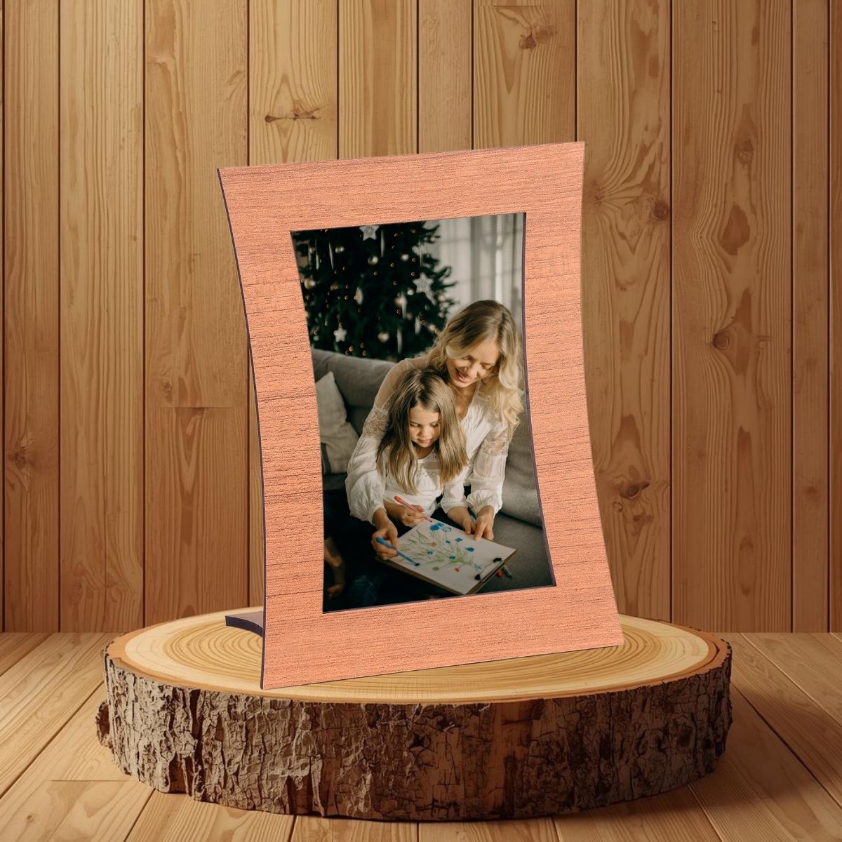 Ahşap 10x15 Fotoğraf Çerçevesi 5