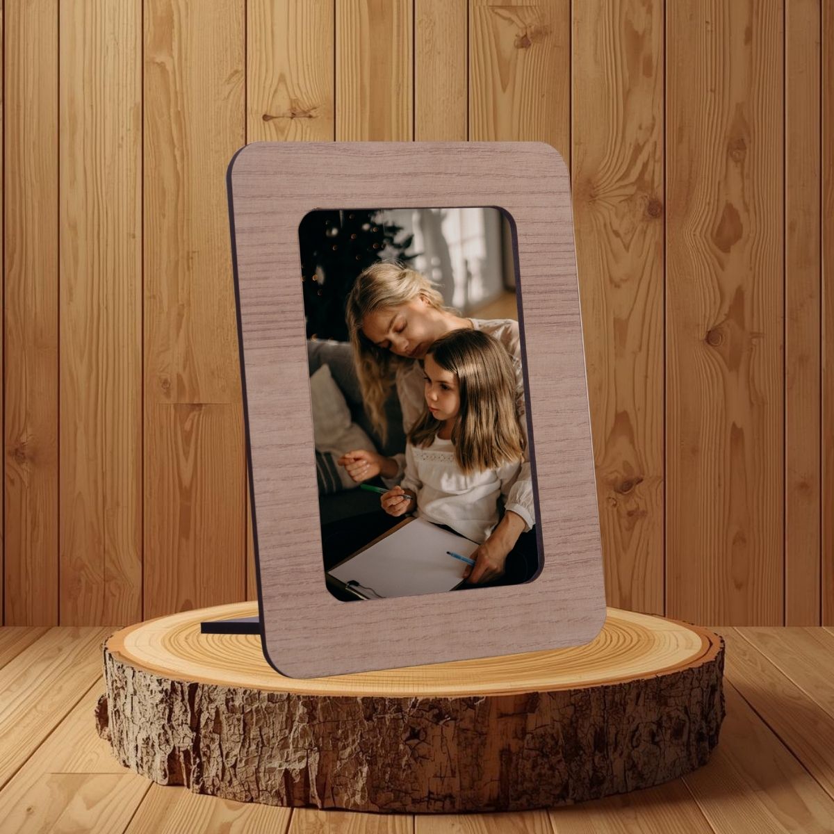 Ahşap 10x15 Fotoğraf Çerçevesi 3
