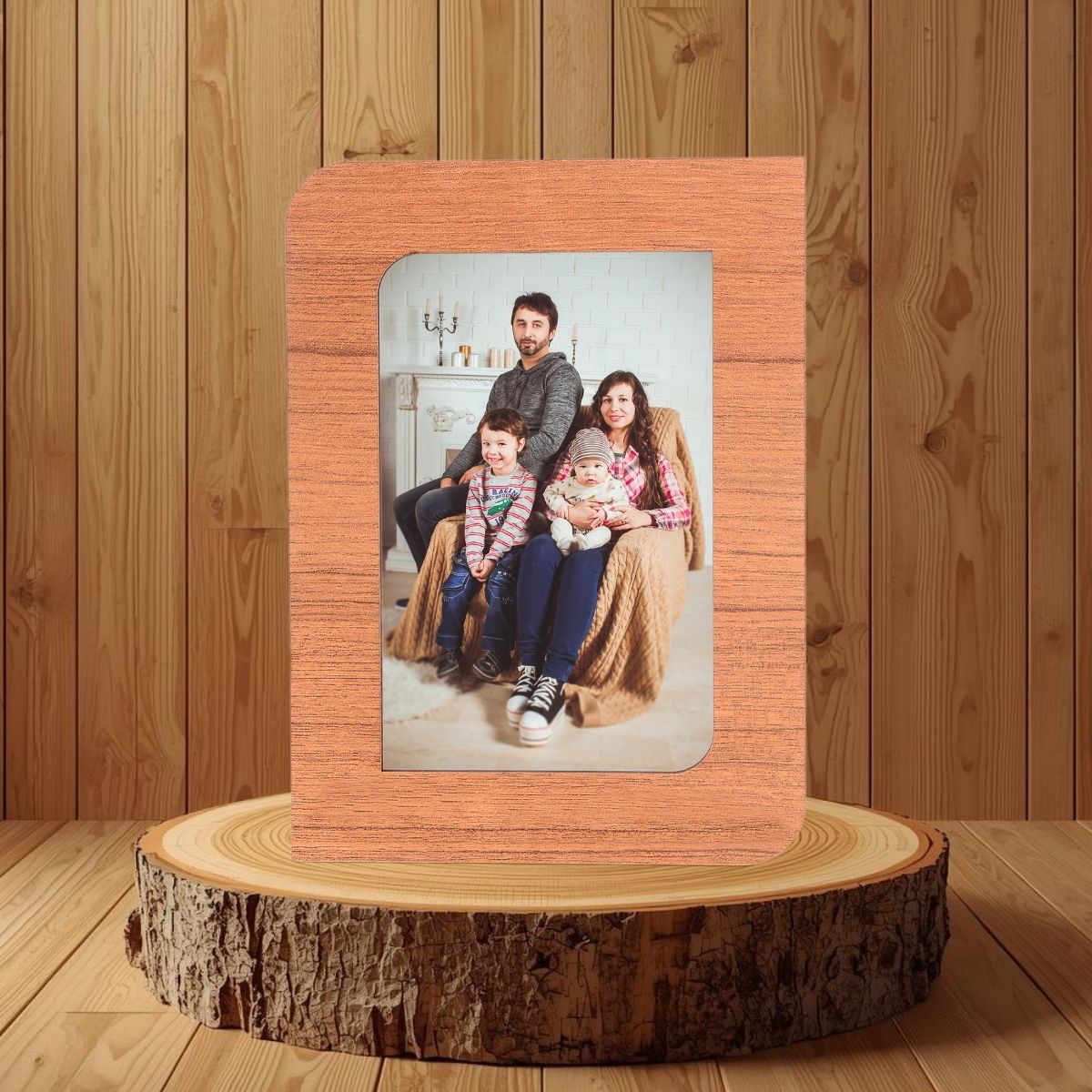Ahşap 10x15 Fotoğraf Çerçevesi 2