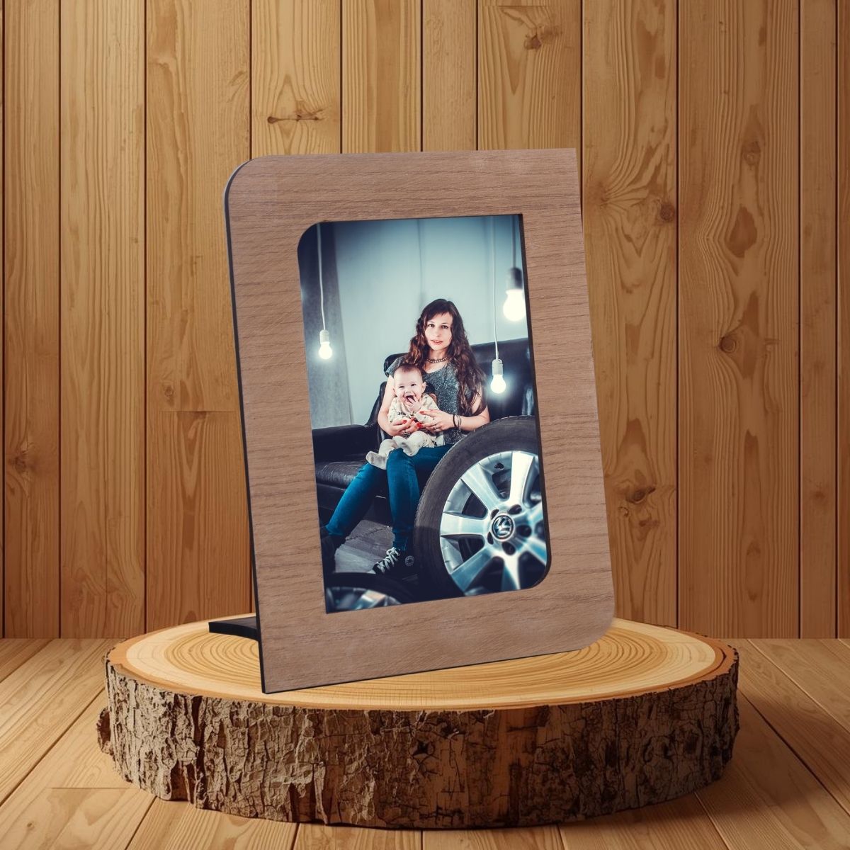 Ahşap 10x15 Fotoğraf Çerçevesi 3