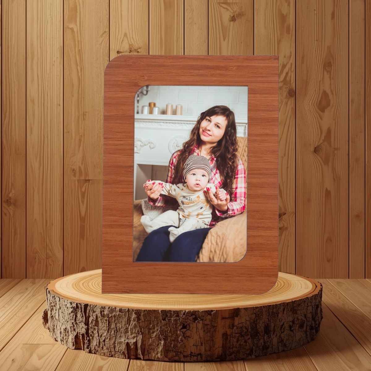 Ahşap 10x15 Fotoğraf Çerçevesi 6