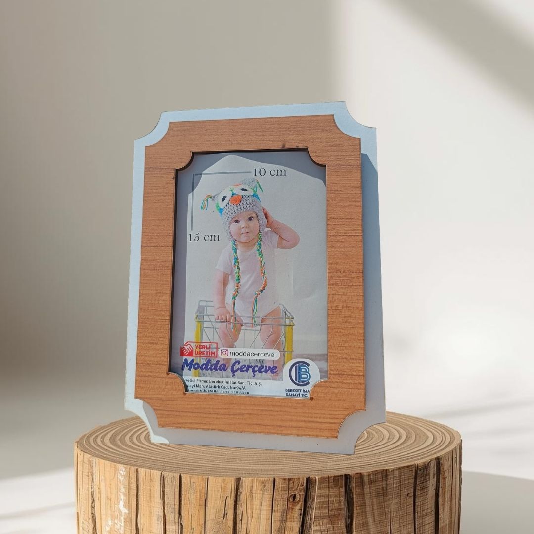Ahşap 10x15 Fotoğraf Çerçevesi 1