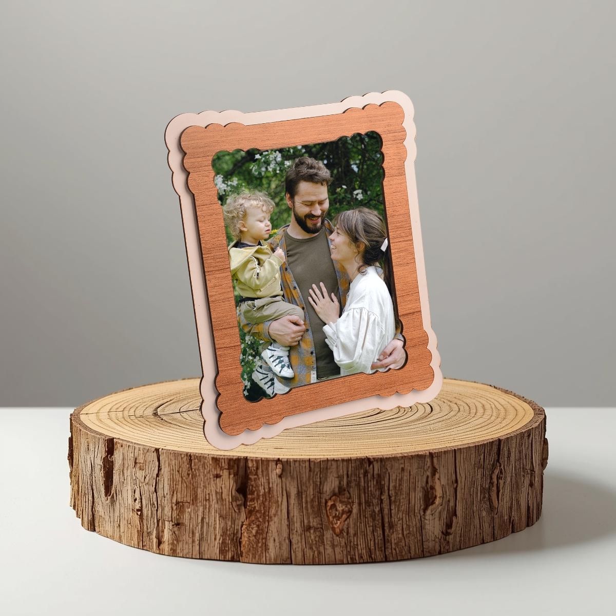 Ahşap 15x21 Fotoğraf Çerçevesi 1