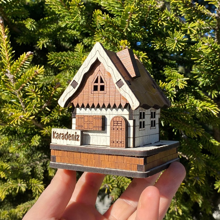 Yöresel Biblo Dağ Evi Modeli 2