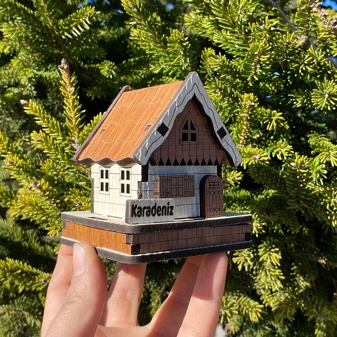 Yöresel Biblo Dağ Evi Modeli 3