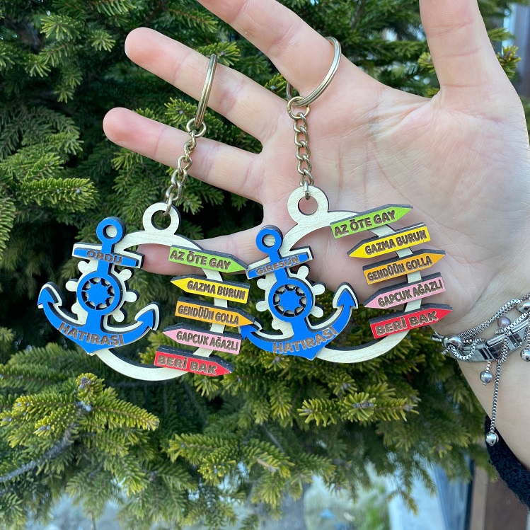 Yöresel Magnet Tipi Anahtarlıklar 2