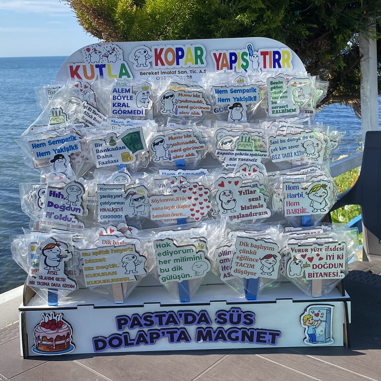 Pasta Süsü & Magnet Standı (160'lı) 1